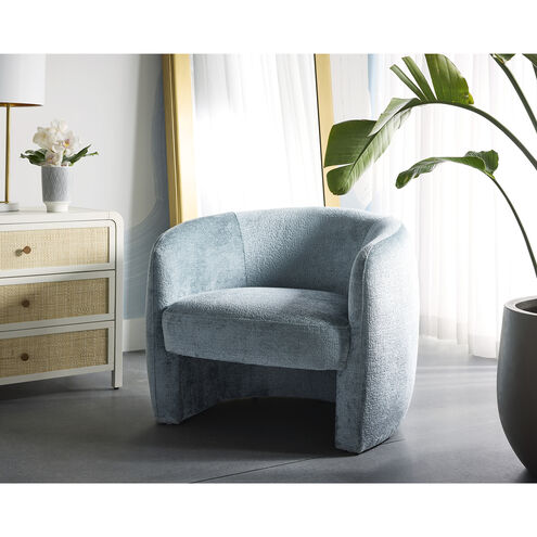 Mircea Bergen French Blue Lounge Chair